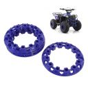 4PCS 6 -ДЮЙМОВІ ATV КОЛЕСА HUB WYSTROJ ЗАХИСТУ ПЛАСТИК ШИНИ 7B  (17834001883) фото min 6