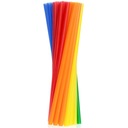 МНОГОРАЗОВЫЕ пластиковые соломинки, разноцветные тюбики для посудомоечной машины x 200