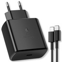 СЕТЕВОЕ ЗАРЯДНОЕ УСТРОЙСТВО PD 45 Вт ДЛЯ БЫСТРОЙ ЗАРЯДКИ ДЛЯ SAMSUNG + КАБЕЛЬ USB-C ДЛИНОЙ 1 М