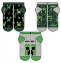Ponožky MINECRAFT CREEPER 3PAK 27/30 Počet kusov v ponuke 3 szt.