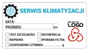 Naklejki serwisowe 
