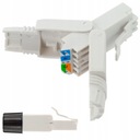 Вилка NEKU RJ45 кат. 6A UTP, витая пара, не требующая инструментов