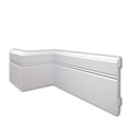 ОКРАШЕННАЯ НАПОЛЬНАЯ ПОЛОСКА 11см. напольный Креатива LPC-18M