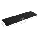 Пандус для порога 110x32x3 8 см резина