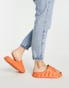 TOPSHOP DÁMSKE ŠĽAPKY ORANŽOVÉ 37/38 1XKD