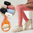 Dievčenské zimné legíny zateplené ponožky detské panvice Pohlavie Výrobok pre ženy