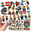 МОЮЩИЕСЯ ДЕТСКИЕ ТАТУ ОРИГИНАЛЬНЫЕ УЗОРЫ LEGO CITY
