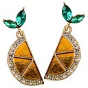 ЛИМОННЫЕ СЕРЬГИ СЕРЬГИ ПОДВЕСНЫЕ СЕРЬГИ СЕРЬГИ