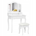 КОСМЕТИЧЕСКИЙ СТОЛИК С ЗЕРКАЛОМ И ТАБУРАТОМ