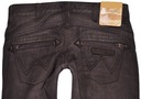 WRANGLER spodnie LOW WAIST jeans MOLLY _ W28 L34 Kolor szary