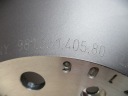 DISQUE ACIER PORSCHE GT4 981 98135140580 GAUCHEphoto 6