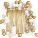 ШАР-ГИРЛЯНД ШАРЫ ЗОЛОТО ХРОМ ЗОЛОТО БЕЛОЕ КРЕЩЕНИЕ 102 EL