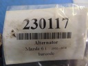 MAZDA 6I HB 1.8 16V ГЕНЕРАТОР  (17979189721) фото min 6