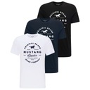 МУЖСКАЯ ФУТБОЛКА 3PAK MUSTANG ALEX C С ПРИНТОМ ЛОГОТИПА S