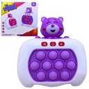 POP IT АРКАДНАЯ ИГРА АНТИСТРЕСС ЭЛЕКТРОННАЯ ПРО КОНСОЛЬ С ОСВЕЩЕНИЕМ МЕДВЕДЬ