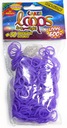 LOOM GUMKI DO BRANSOLETEK 600 szt. + 30 zapięć FIOLETOWE