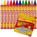 ВОСК ЦВЕТ ЦВЕТ ШКОЛА СВЕЧА 12 ИНТЕНСИВНЫЙ ЦВЕТ ТРОПИККО