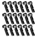 30SZT BLACK STURDY CLIP DO LIGHT BULBS NA HELMET PROTECTIVE  photo 4