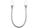 Кабель Verbatim USB-C(M) — USB-C(M) 3.1 Gen 2, 0,3 м, серебристый