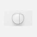 Кнопка смыва для унитаза SANIT белая