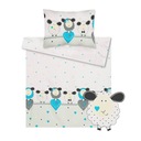 ДЕТСКОЕ ПОСТЕЛЬНОЕ ИЗДЕЛИЕ 120х90 РАМС БИРЮЗОВЫЙ