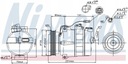 COMPRESOR DE ACONDICIONADOR AUDI A6 94- NISSENS NIS89054 