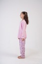 Dievčenské fleecové pyžamo hrubé Vienetta 134 9/10 detské zimné teplé Druh pyžamá