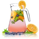 СТЕКЛЯННЫЙ КУВШИН ГРАФИН ДЛЯ ВОДЫ СОК ЛИМОНАД ДЛЯ ВОДНЫХ НАПИТКОВ 1,4л