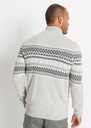 SWETER NORWESKI WZÓR ROZPINANY BONPRIX 48 Rodzaj rozpinane