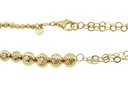 Náramok zlaté diamantové guličky Pohlavie Výrobok pre ženy