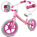Rowerek biegowy lekki rower dziecięcy dla dziewczynki koła EVA 12&quot; różowy Informacje dot. bezpieczeństwa i zgodności produktu Nie nadaje się dla dzieci w wieku poniżej 36 miesięcy