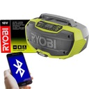 RYOBI РАДИО СТЕРЕО BLUETOOTH СИСТЕМА 18 В ONE+ FM БЕЗ АККУМУЛЯТОРА R18RH-0