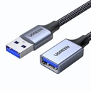 KABEL UGREEN US115 USB-A (MĘSKIE) / USB-A (ŻEŃSKIE) 5GB/S 5M JAKOŚĆ + RYSIK