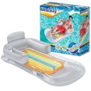 БЕСТВЕЙ Надувной матрас со спинкой - серый