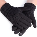 Женские зимние перчатки, сенсорные, утепленные.