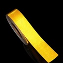 BELT WARNING REFLECTIVE ON AUTO TIR LAWETE KONTUROWA YELLOW COLOR 25M GOLD 