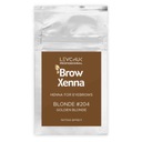 BrowXenna Henna 204 Golden Blond Vrecko Pro Dominujúca farba hnedá