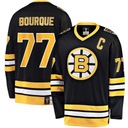 Boston Bruins Jersey Czarne koszulki hokejowe z długim rękawem dla fanów Topy sportowe, 3XL