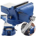 ЗАМОЧНЫЕ ТИСКИ 250 ММ, ПОВОРОТНЫЕ НА 360 ГРАДУСОВ С НАКОВАЛЬНЕЙ