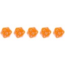 ZESTAW 5 KOSTEK K20 RPG STRZEŻ SIĘ SITHÓW KOŚĆ DWUDZIESTOŚCIENNA