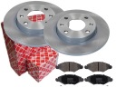 ПЕРЕДНИЕ ДИСКИ, КОЛОДКИ FEBI, PEUGEOT 206 247MM