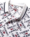 TOMMY HILFIGER KOSZULKA POLO LOGO ALLOVER PRINT XL Marka Tommy Hilfiger