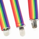Брекеты в цветах радуги ЛГБТ