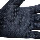 Športové cyklistické rukavice so zipsom zateplené Hlavná tkanina iná