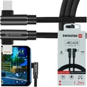 SWISSTEN Угловой кабель для iPhone USB-C Lightning 3A