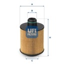 FILTRO ACEITES UFI 25.061.00 