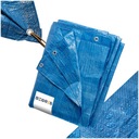 Брезент Брезент 6x10 СИНИЙ УСИЛЕННЫЙ 10X6 ПРОЧНЫЙ ФОРМА ПОКРЫТИЯ