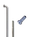 Szprychy CNSPOKE STD14 184mm,srebrne + nypel