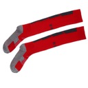 Športové ponožky pre dospelých Futbalové pančuchy Bavlna červená Veľkosť Uniwersalny