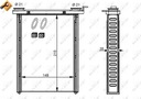 NRF 54346 WYMIENNIK CIEPLA, CALEFACCIÓN INTERIOR 